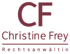 Logo Rechtsanwältin Christine Frey